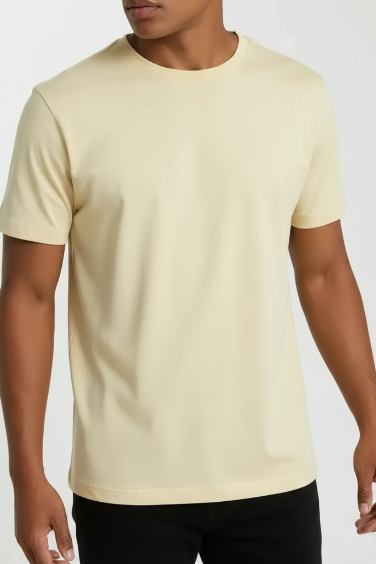 BUTTER YELLOW TEE